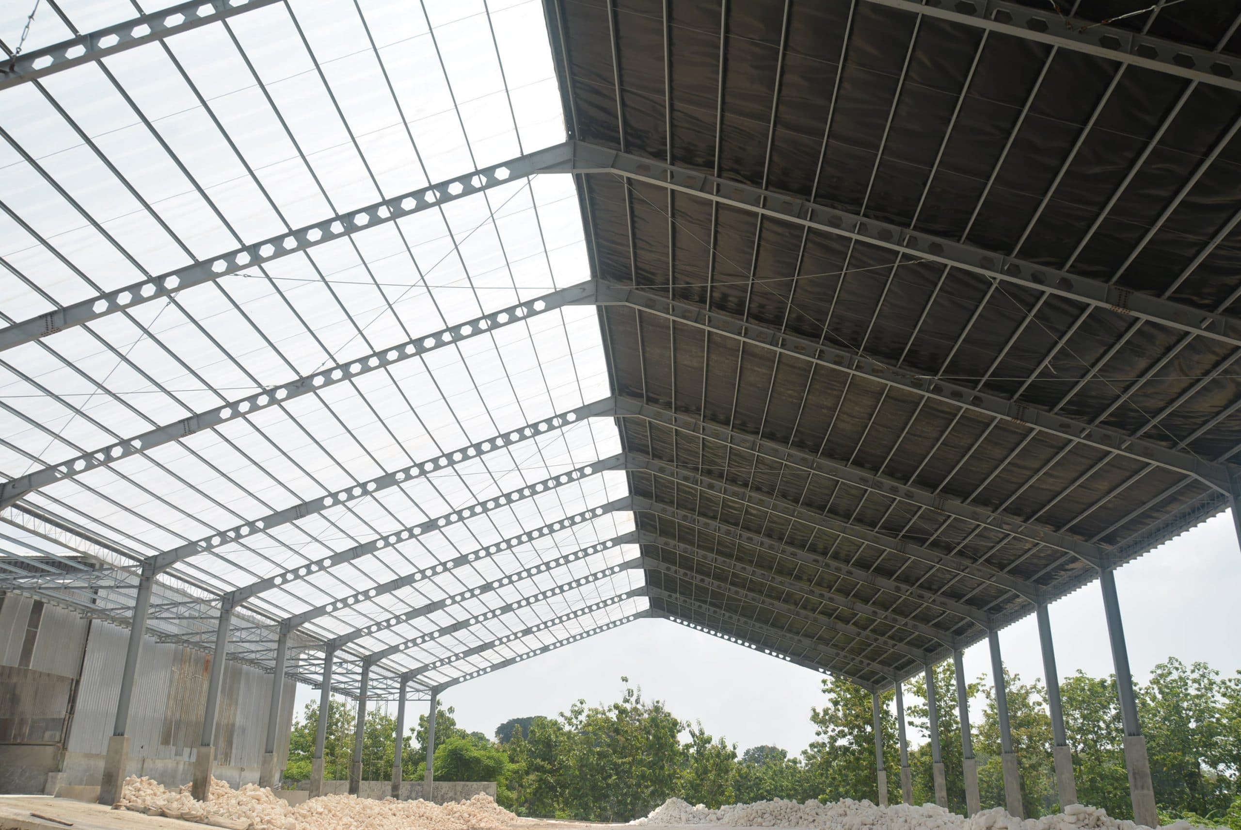 Proyek Atap Geomembrane – Tuban Proyek Atap Geomembrane - Tuban