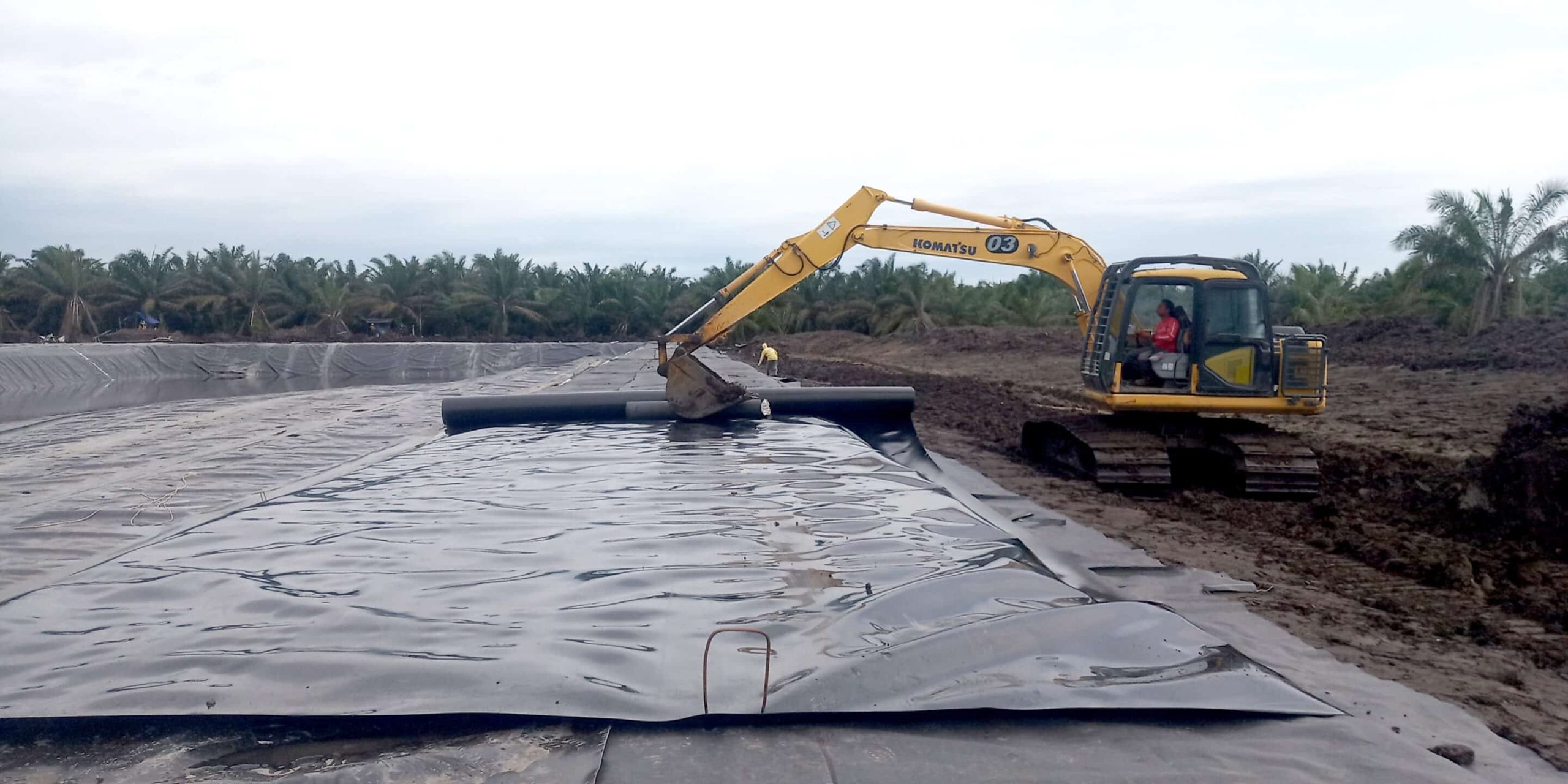 Proyek Kolam Limbah