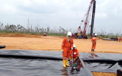 Aplikasi Geomembrane di Pertambangan