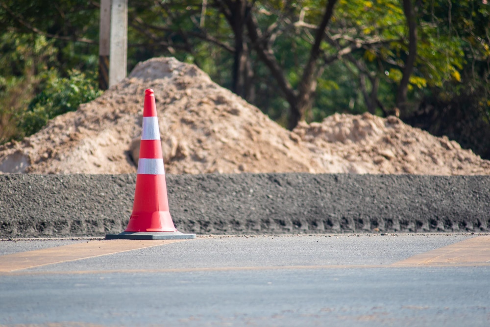Proyek konstruksi jalan Proyek konstruksi jalan